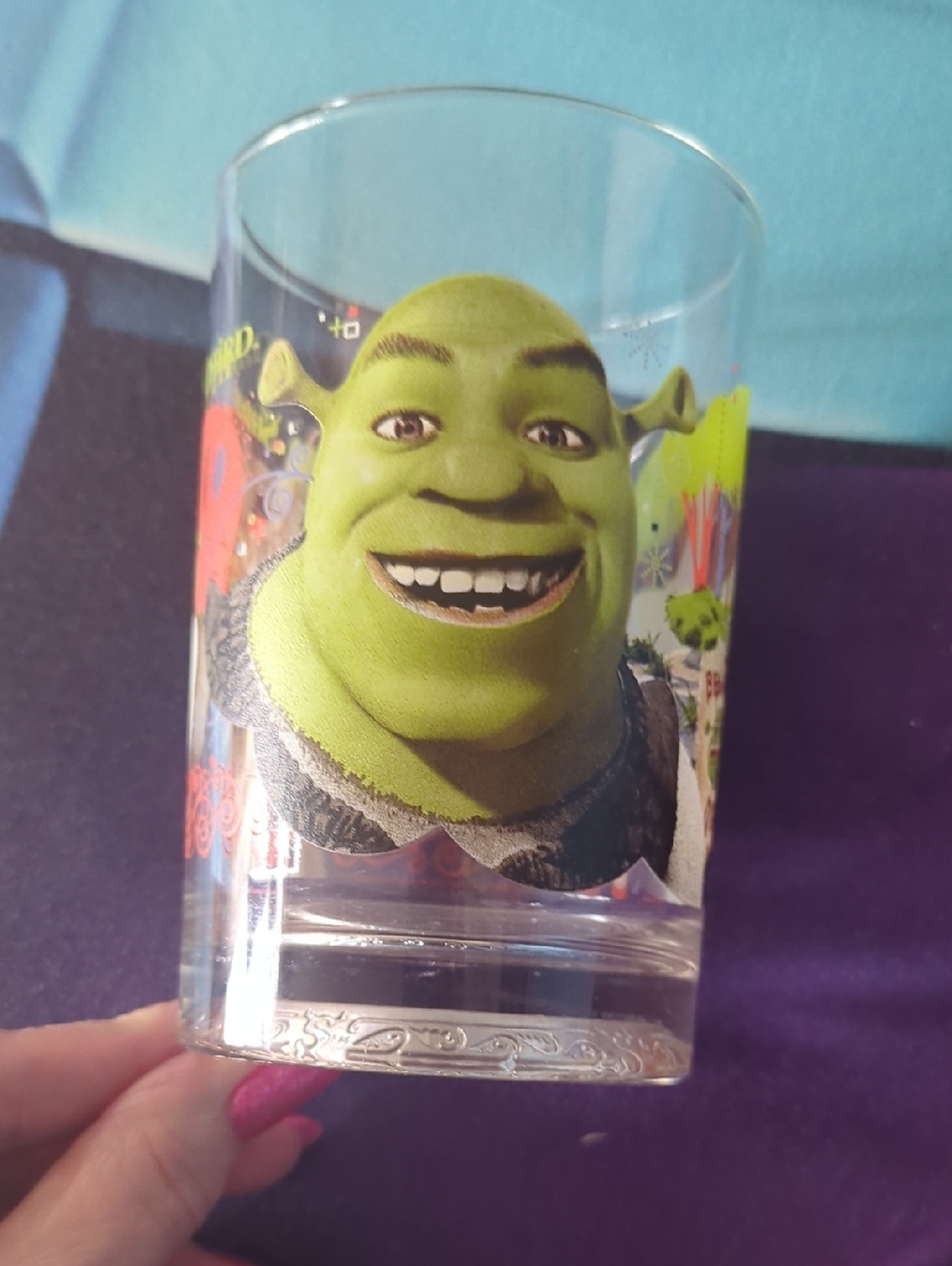 McDonald's SHREK the Third Character Glass 2007